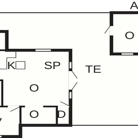 بيت للعطل 6 Person In Jerup